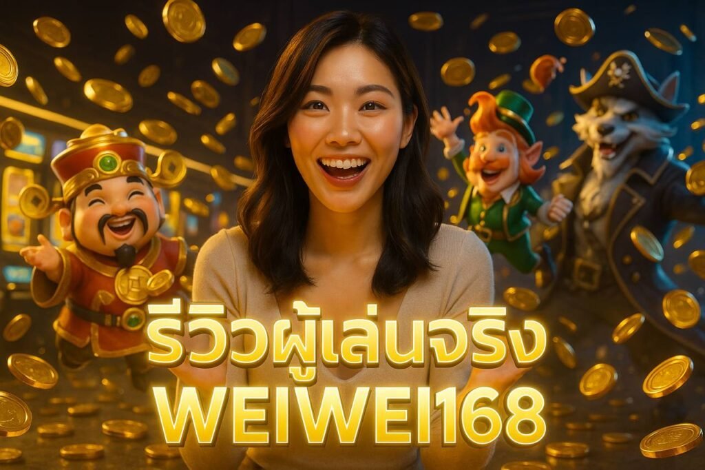 รีวิวผู้เล่นจริง WEIWEI168