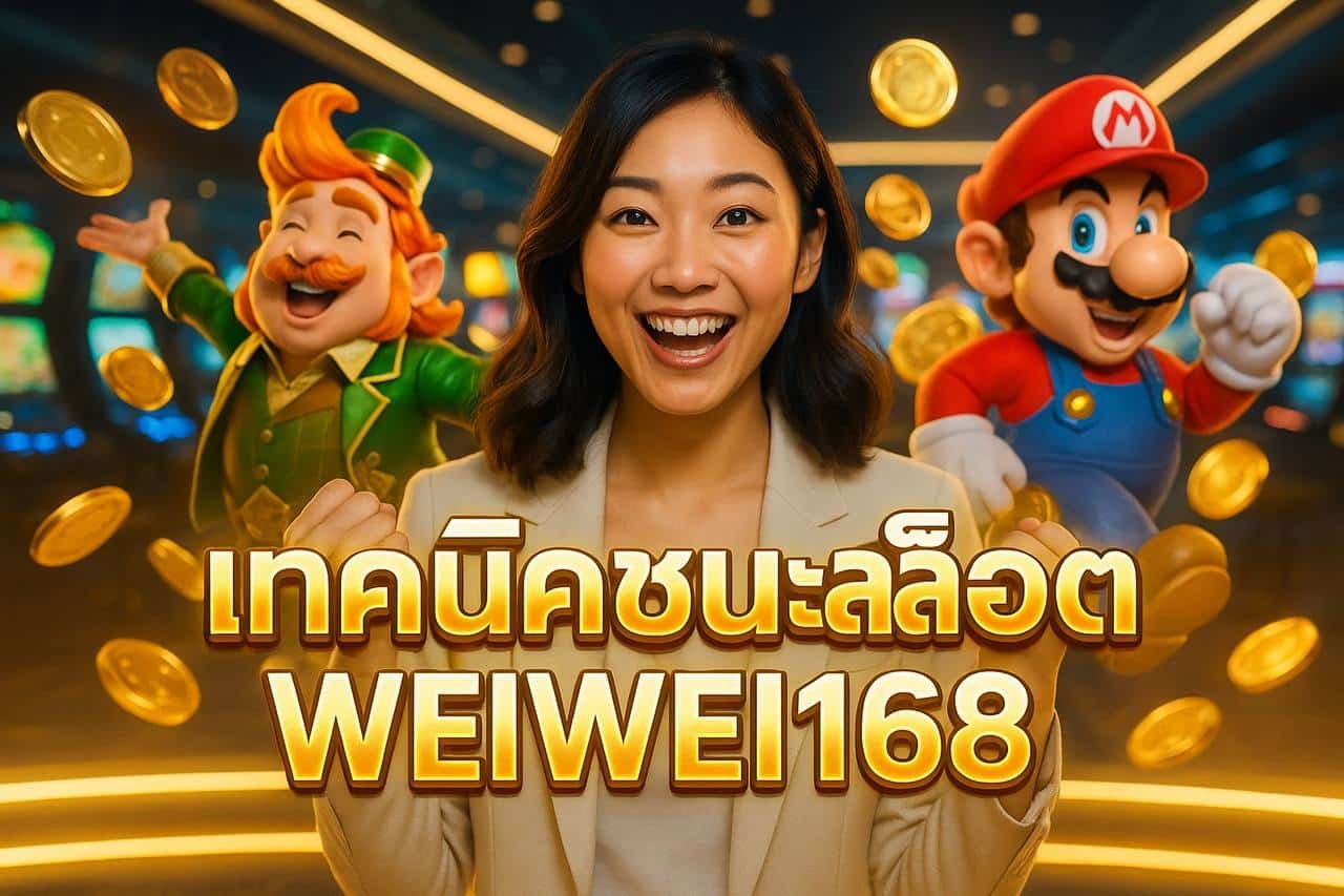 เทคนิคชนะสล็อต WEIWEI168