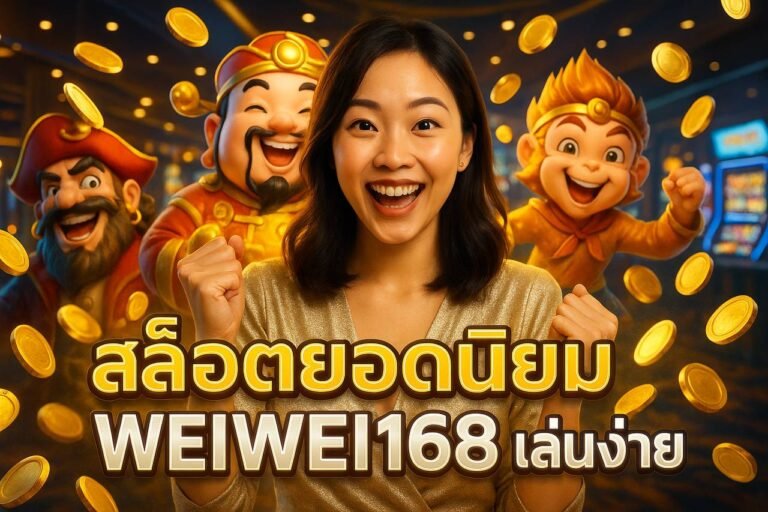 สล็อตยอดนิยม WEIWEI168 เล่นง่าย