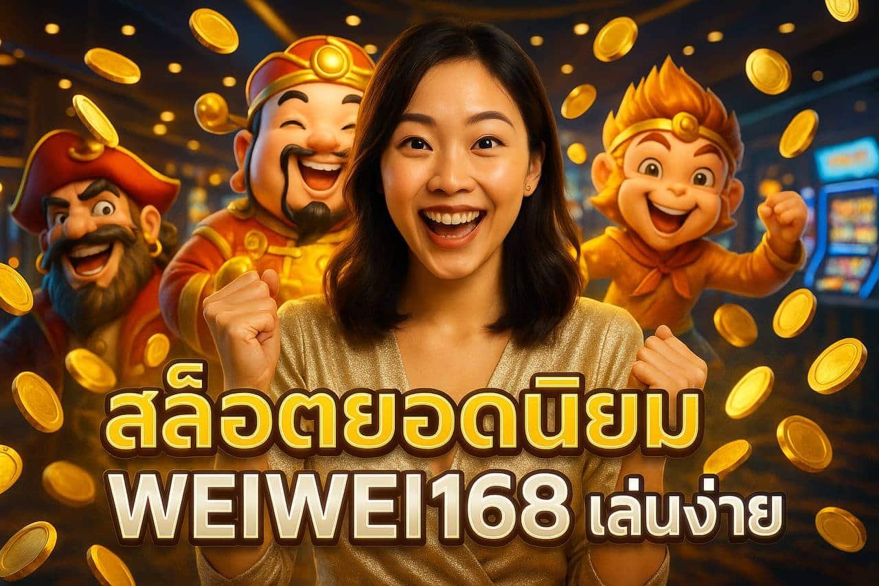 สล็อตยอดนิยม WEIWEI168 เล่นง่าย