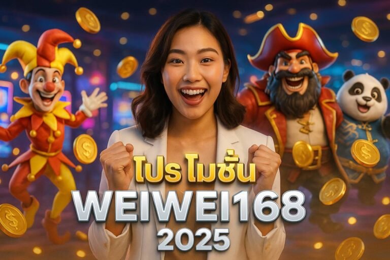 โปรโมชั่น WEIWEI168 ล่าสุด 2025