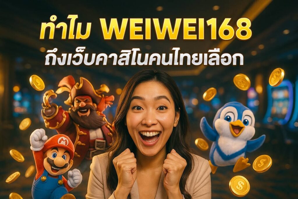 ทำไม WEIWEI168 ถึงเว็บคาสิโนคนไทยเลือก