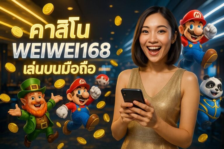 คาสิโน WEIWEI168 เล่นบนมือถือ
